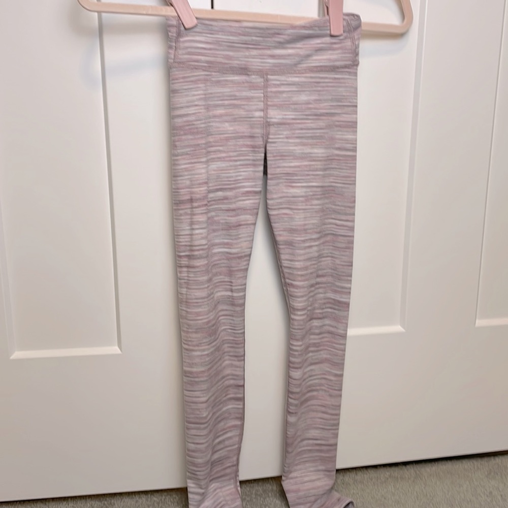 Athleta Girls Spacedye Leggings Medium 8/10